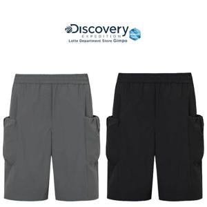 디스커버리 반바지 프레시벤트 여성 립스탑 파라슈트 버뮤다 카고쇼츠 DWSP7N053 GPPT