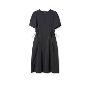 [애드호크]여성 아웃포켓 반소매 우븐 롱 원피스 HB5OP53_CA