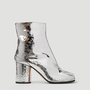 메종마르지엘라 크랙드 메탈릭 타비 H80 부츠 S58WU0260 P5016