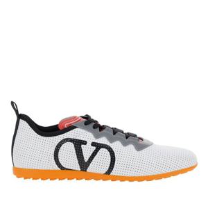 발렌티노 크로마톤 퍼포레이티드 나파 스니커즈 6Y2S0J55 XBM9K