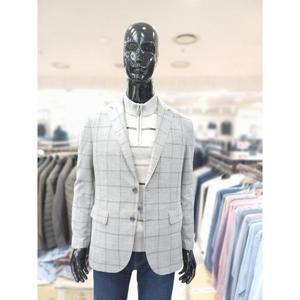 피에르가르뎅 세이브존05 T/R 윈도유 체크 노멀핏 자켓 PQJK1104