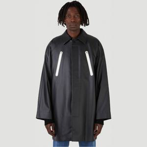 윈햄린 오버사이즈 라글란 집업 코트 WH019KN2000AA