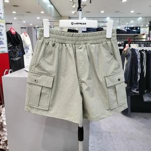 에어워크주니어 sh06 나일론 립스탑 스냅 카고 반바지 R252G3481B