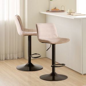 잉글랜더 테일러 조야원단 아일랜드 높이조절 홈바 의자 바스툴