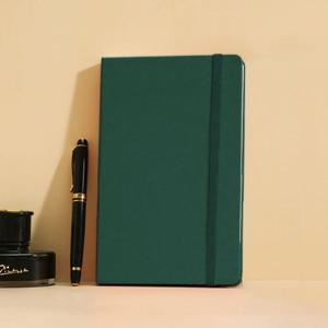 레더 A5 유선 밴드 노트(다크그린) A5유선밴드노트 유선밴드노트 필기노트 메모노트 유선노트 학습노트 학
