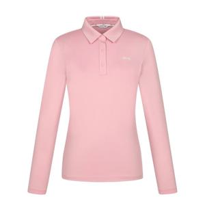 [핑골프]여성 사이드 테잎 카라 긴팔 티셔츠 121E1TO051