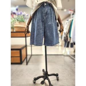 스테파니 세이브존01 버뮤다 청 반바지 A25DM5215