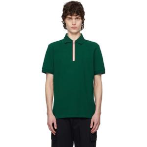 몽클레어 폴로셔츠 그린 코튼 피케 폴로 셔츠 251111M212007