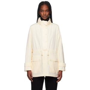 맥케이지 재킷 오프 화이트 케린 레인 재킷 251015F063005