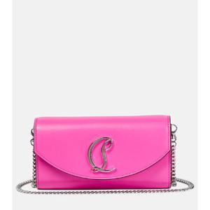 크리스찬루부탱 레더 체인 지갑 P00809634