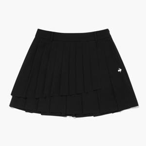 [르꼬끄골프] 여성 언발란스 잔플리츠 스커트 (GQ222LSK41)