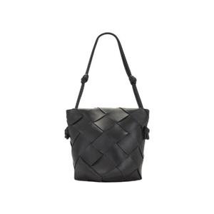 보테가 베네타 인트레치아토 미니 숄더백 블랙 701916V3UO28425