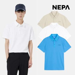 네파 남성 웨이브 반팔 폴로티셔츠 기능성 여름 등산티 카라티 7L35246
