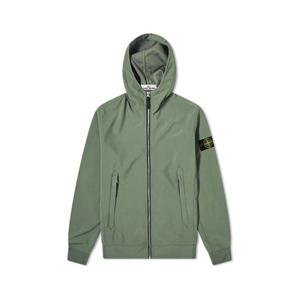 스톤아일랜드 소프트쉘 후드 자켓 카키 남성 721540927 V0058