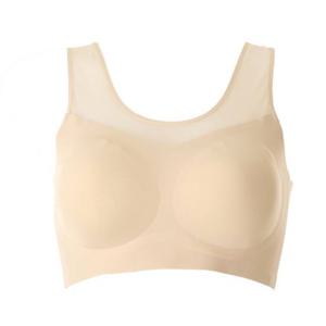 비너스  여성 무봉제 심리스 서포트엑스 퓨징 브라탑(OBR3704)