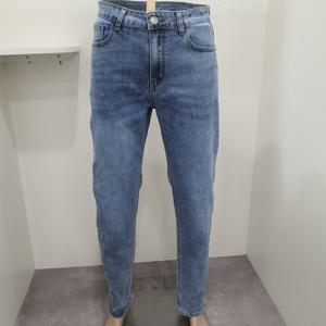 [크로커다일남성]슬럽 루즈핏 인디고 데님 팬츠 CDAABPT9503-31_