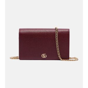 구찌 GG Marmont 레더 체인 지갑 P01054687