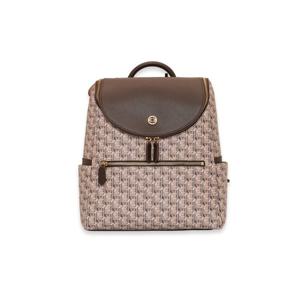 [에스콰이아]여성 로고 패턴 백팩 EOESHB810BR