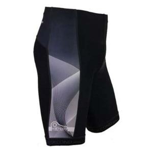 자전거 반바지 사이클옷 크라운 화이트 5부 타이즈