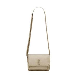 생로랑 니키 스몰 메신저 나일론 그레이 헤이 776611-FAD77-1035