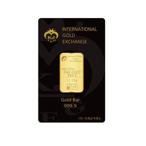 [국제금거래소] 고급 프레스형 골드바 11.25g