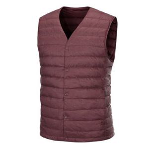 [데피]VQC DW931-WN 데피 다운 보카시 브이넥 조끼 _