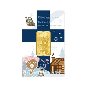 [국제금거래소] 꽤곰8탄 골드바 11.25g [핀란드]