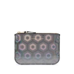 26 SS 꼼데가르송 기하학 지퍼 지갑 SA8100BR TP432262905