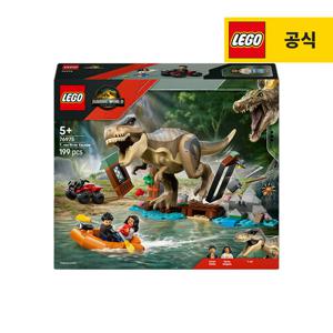 레고 쥬라기월드 76975 T-렉스의 강 탈출 [레고공식]