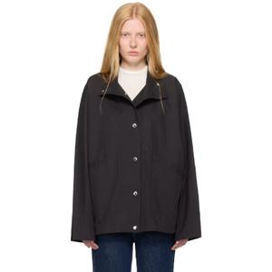 토템 재킷 블랙 썸머 패러슈트 재킷 252771F063005