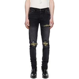 아미리 청바지 블랙 MX1 인터내셔널 데님 진 252886M186017