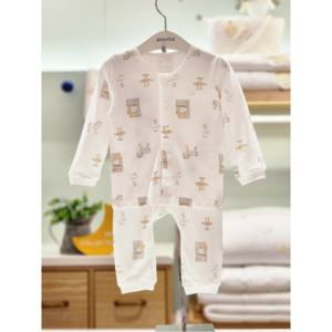 압소바 HK(25년가을)로빈 뱀부 내의(아기내의선물) (A2C10311)