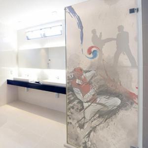 아트박스/꾸밈 ip549-태권도_유리문시트지