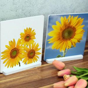 아트박스/꾸밈 pa878-스탠드액자2P_풍요와재물의해바라기02