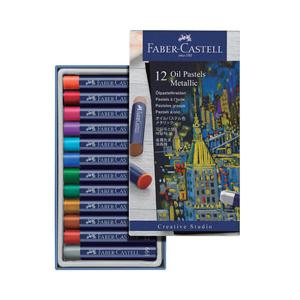 아트박스/파버카스텔 파버카스텔 오일파스텔 메탈릭 12색