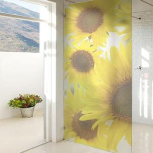 아트박스/꾸밈 eh562-봄날의해바라기_유리문시트지