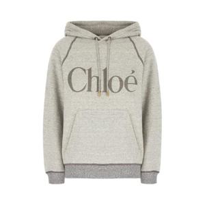 끌로에 후드 티셔츠 CH25AJH10179 060 VAPOR GREY