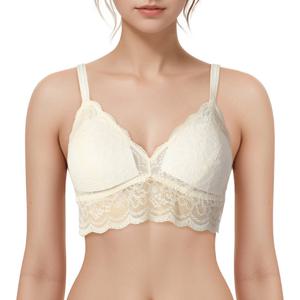 [바바라(언더웨어)]레이스 노와이어 브라렛 ABR4443