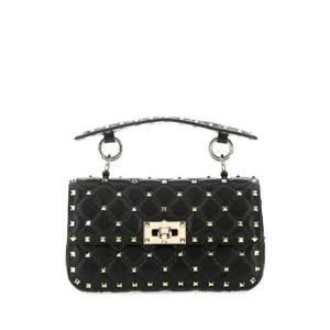 발렌티노 가라바니 락스터드 스파이크 체인 스몰 숄더백 UW2B0123NAP 0NO TP943350396