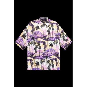 발렌시아가 하와이안 캠프 셔츠 839190TSLD3 5210 TP944023061