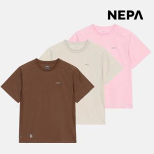 네파 여성 아이스테크쉘 우븐 라운드티셔츠 여름 냉감 기능성 반팔 등산티 7L45331