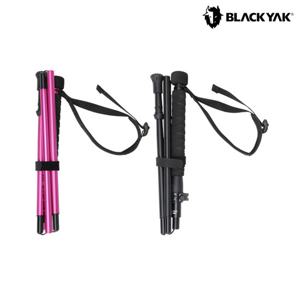 블랙야크 6단 등산스틱 접이식 등산용 지팡이 폴딩듀랄루민스틱125 2BYSTXU911