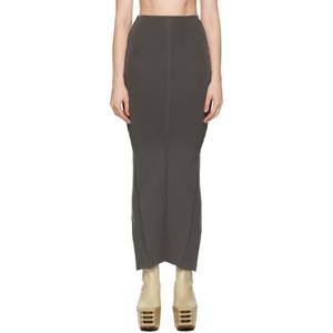 릭오웬스 롱스커트 그레이 콘코르디안 필라 맥시 스커트 252232F093007