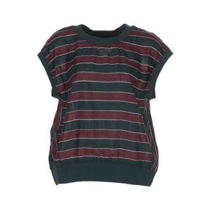 [몬테밀라노]스트라이프배색민소매티셔츠X5SA1T527A