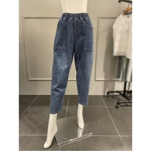 르니앤맥코이 허리밴딩 배기핏 데님진 (MM10SD570FJY)