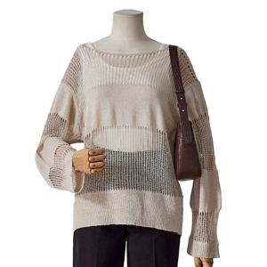 [포커스]텍스쳐 여름 망사니트_FM5F3KT3270