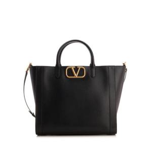 Valentino VLogo 플라크 라지 토트 백 XY0B0B59LMG 0NO TP944992550