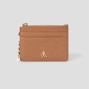 [빈폴] 루시 지퍼 카드지갑 - 브릭 BE57A4M05C