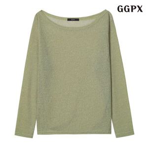 GGPX 보트넥 오버핏 긴팔니트 (GPCKT001D)