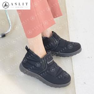 [애슬릿] 여성 방한 안감 털 밴딩 발 편한 패딩 부츠